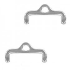 Cymbal ™ DQ metal ending Skafi II for 11/0 beads - Antique silver